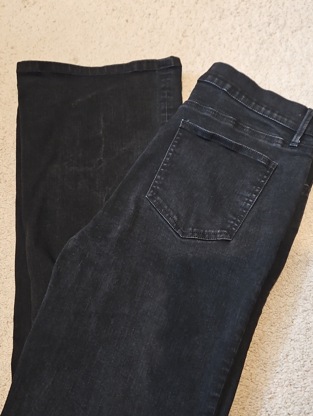 Ann Taylor Black Jeans, Size 12